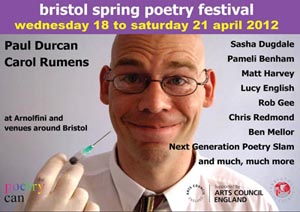 Bristol Spring Poetry Festival 2012